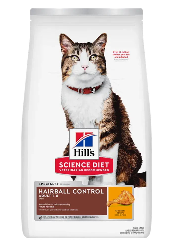 adult 1-6 hairball control chicken recipe