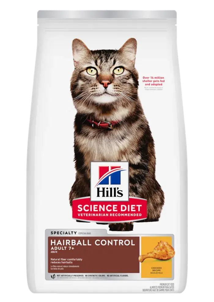 adult 7+ hairball control chicken recipe