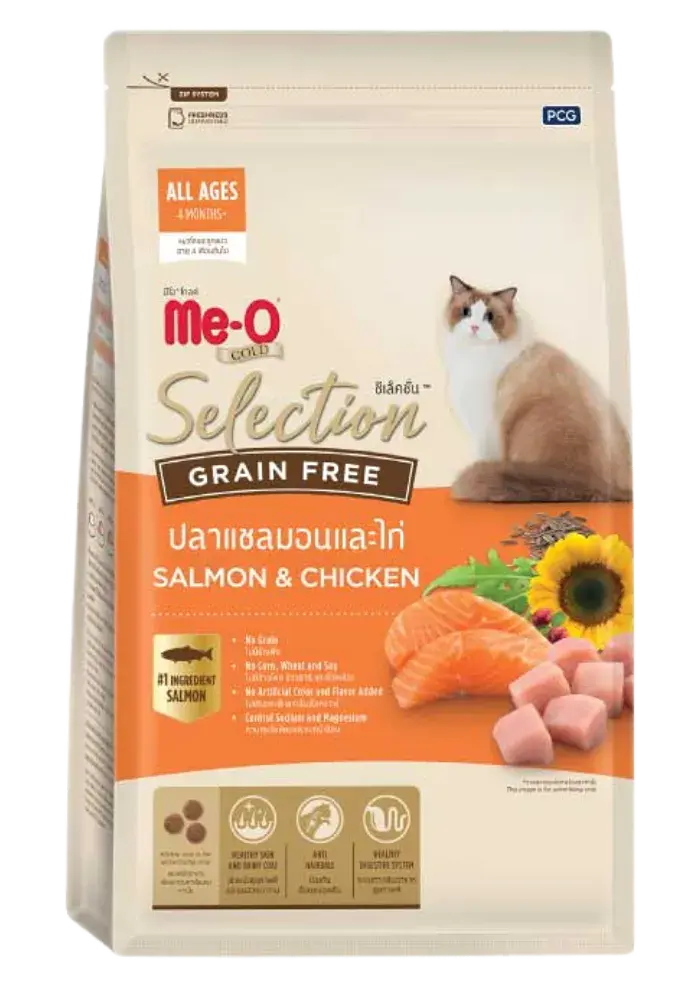 selection grain free salmon & chicken