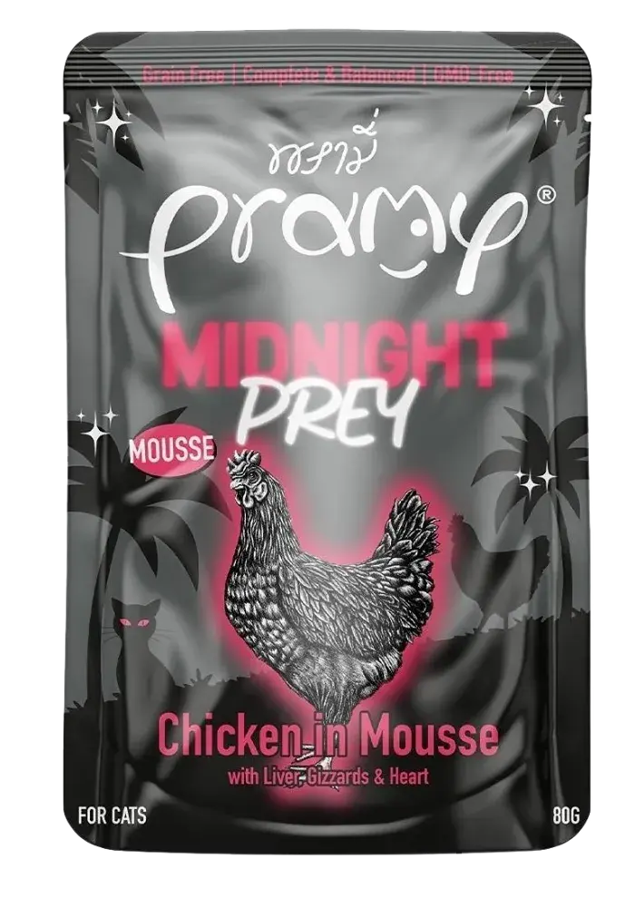 midnight prey chicken in mousse