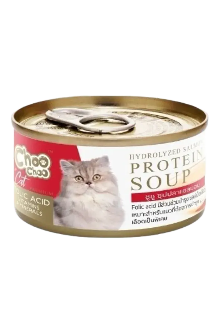 hydrolyzed salmon protein soup